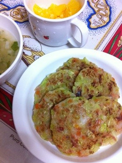 じゃがいもと野菜とシーチキンのお焼き風-レシピのメイン写真