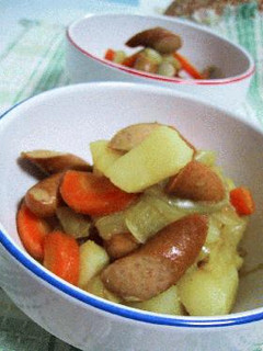 カレー風味のウインナじゃが。-レシピのメイン写真