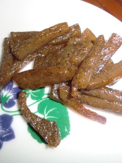 こんにゃくのきんぴら-レシピのメイン写真