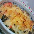 南瓜のうどんグラタン★カレー風味