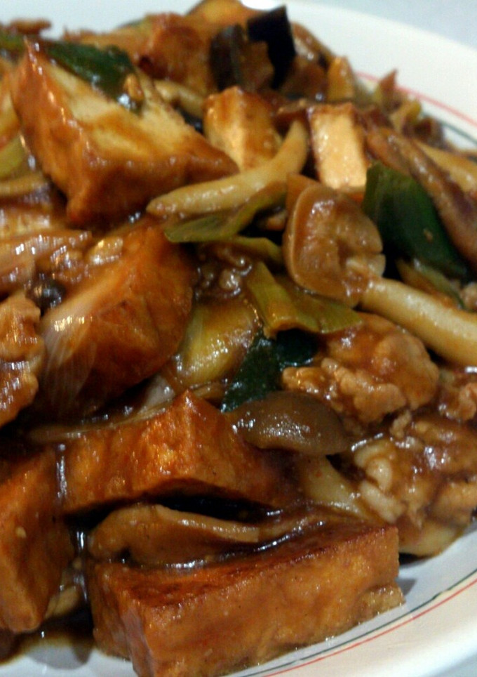 厚揚げと豚肉のピリ辛炒め（家常豆腐 ）-レシピのメイン写真