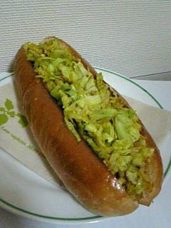 キャベツのカレー炒めホットドック-レシピのメイン写真