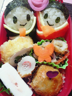 ひなまつり☆キャラ弁-レシピのメイン写真