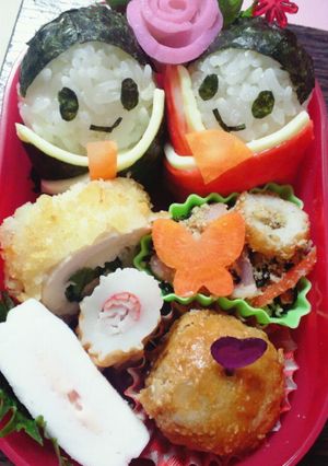 ひなまつり☆キャラ弁-レシピのメイン写真