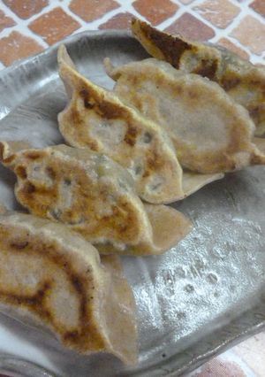 マクロビ☆全粒粉を使った粟餃子-レシピのメイン写真
