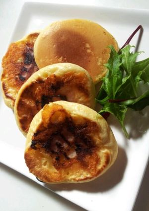 *子供も大好き おかずホットケーキ-レシピのメイン写真
