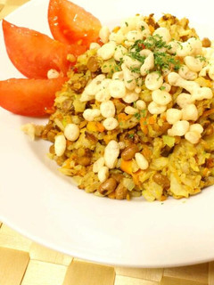 野菜と納豆の炒飯~無駄に?天かす ~-レシピのメイン写真
