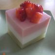 ひな祭り☆簡単☆ひし餅風3色ゼリーケーキ