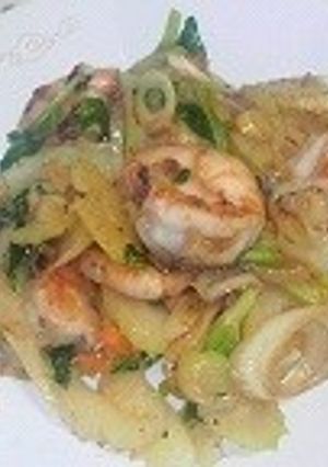 エビとセロリの炒め物-レシピのメイン写真
