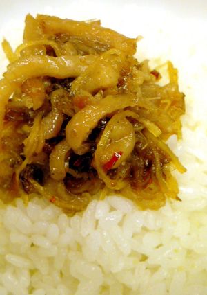 鶏皮でご飯のとも生姜煮-レシピのメイン写真