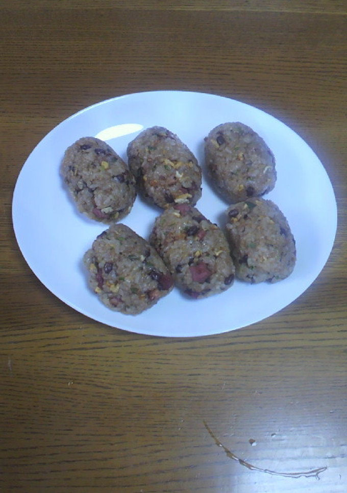 残った赤飯で何ちゃって中華風おこわ-レシピのメイン写真