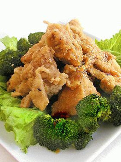 鶏の竜田揚げ・オニオンペッパーダレ-レシピのメイン写真