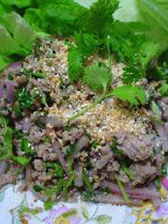 ☆辛い!簡単!香ばしい!3Kなラープ.ムゥ☆(タイ風ひき肉のサラダ)-レシピのメイン写真