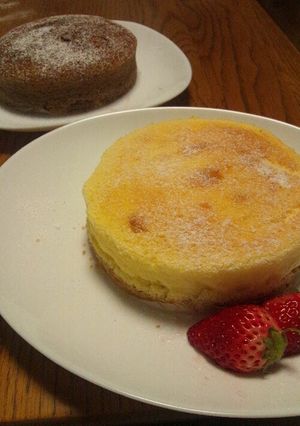 ふわふわ♡幸せスフレチーズケーキ-レシピのメイン写真