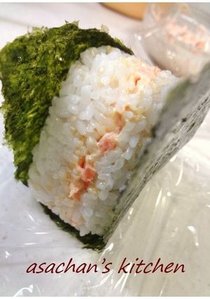 鮭マヨ☆サンドおにぎり☆-レシピのメイン写真
