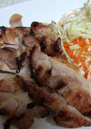 塩麹で鶏もも肉のグリル焼き-レシピのメイン写真