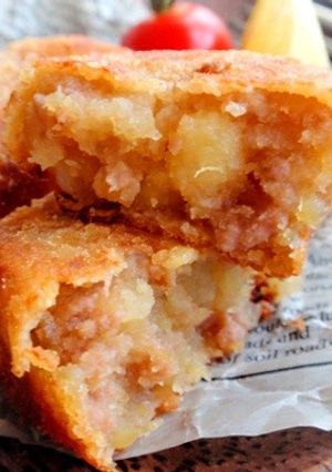 お麩衣♪さつま芋とそぼろの甘辛コロッケ-レシピのメイン写真