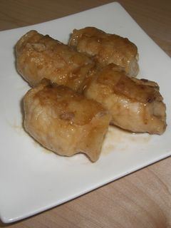 つるっと肉巻豆腐♬-レシピのメイン写真