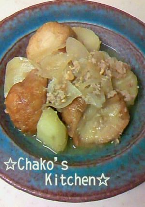 ☆あぶら麩が主役のじゃがバター☆-レシピのメイン写真