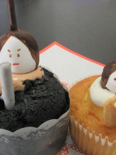 簡単!お雛様カップケーキ-レシピのメイン写真