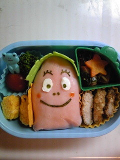 キャラ弁☆おにぎり64・バーバパパ-レシピのメイン写真