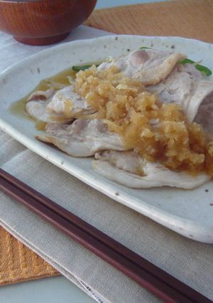 豚肉のさっぱりおろし大根ソース-レシピのメイン写真