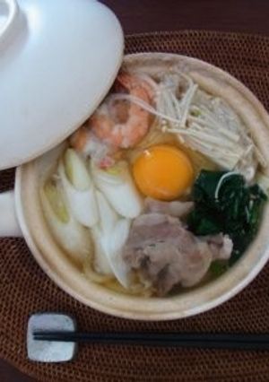 鍋焼きうどん-レシピのメイン写真