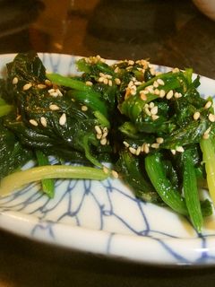 ほうれん草の和え物-レシピのメイン写真