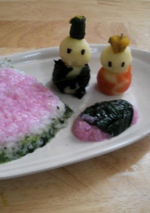 初☆桃の節句～雛祭り離乳食　-レシピのメイン写真