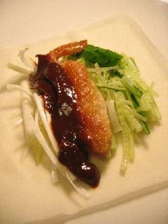 ぱりぱり鶏皮の北京ダック風生春巻き-レシピのメイン写真