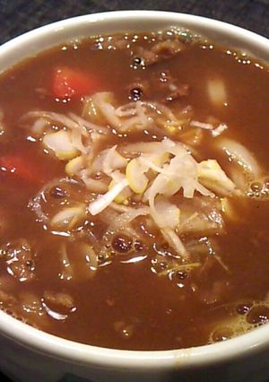 余ったカレーで手抜きカレーうどん-レシピのメイン写真