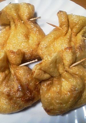 もやしのお揚げさん袋焼き-レシピのメイン写真