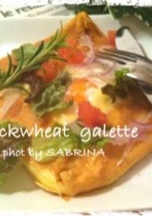 小麦粉でも美味しい♡ガレット-レシピのメイン写真