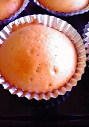 卵なし☆苺シロップのカップケーキ♪-レシピのメイン写真