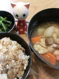 塩麹鶏とごぼうの炊き込みご飯-レシピのメイン写真