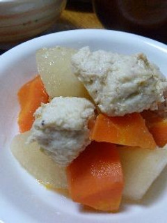 大根とすり身の煮物-レシピのメイン写真