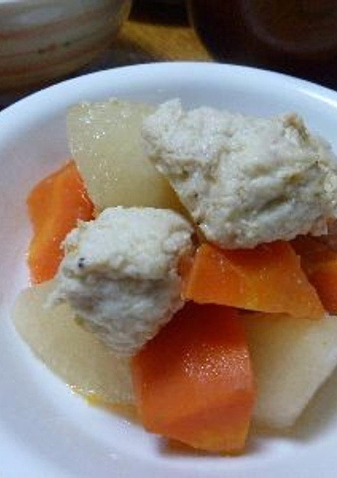 大根とすり身の煮物-レシピのメイン写真