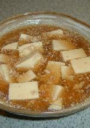 スープ？みたいな豆腐の鶏そぼろあんかけ-レシピのメイン写真