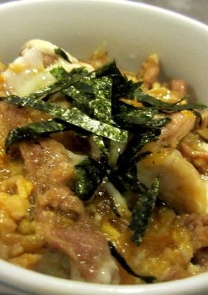 *鶏ではなく豚で♪絶品幸せ親子丼*-レシピのメイン写真