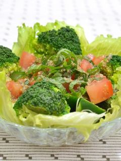 野菜サラダ☆和風ドレッシング-レシピのメイン写真