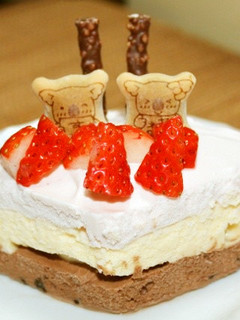 ひな祭りに♪菱形アイスケーキ-レシピのメイン写真