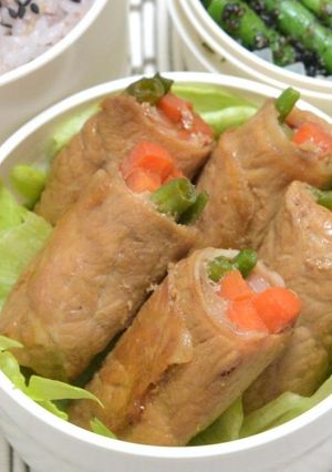 野菜の肉巻き-レシピのメイン写真
