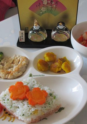ひなまつり離乳食-レシピのメイン写真