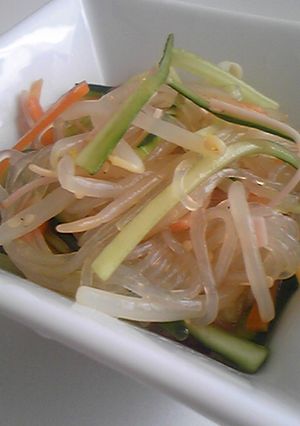 ポン酢で作る♪やさしい味の中華春雨-レシピのメイン写真