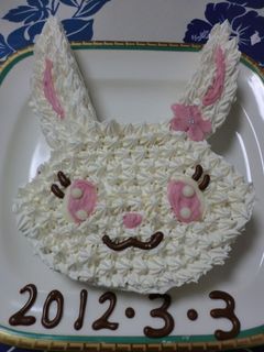 デコ☆ケーキ♪~ジュエルペット~うさぎ♪-レシピのメイン写真