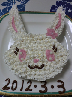 デコ☆ケーキ♪~ジュエルペット~うさぎ♪-レシピのメイン写真