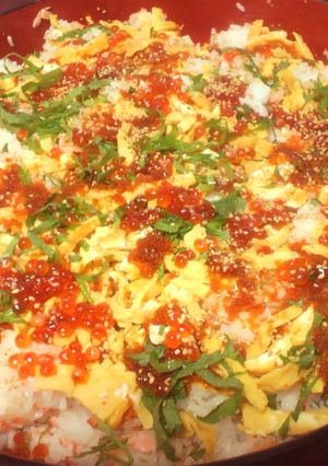 おもてなし☆鮭ちらし寿司-レシピのメイン写真