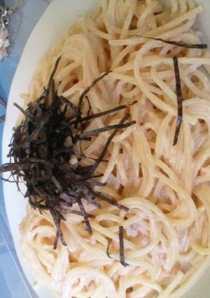 和風ツナマヨパスタ-レシピのメイン写真