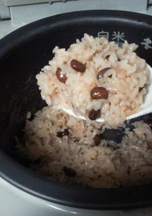 炊飯器で簡単に炊ける！ちゃんとお赤飯-レシピのメイン写真