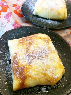 クレープのクリーム包み♪-レシピのメイン写真